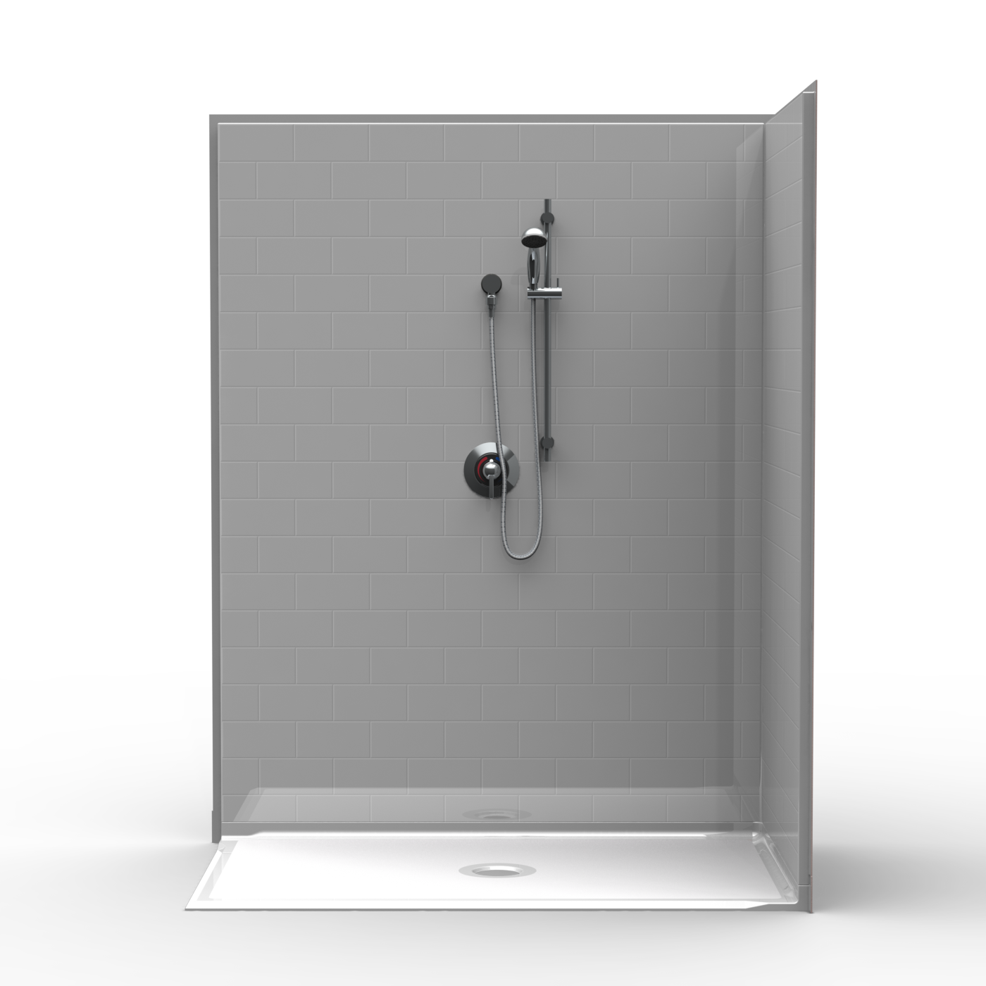 3LBSC6036FB75B.png Barrier Free Corner Shower