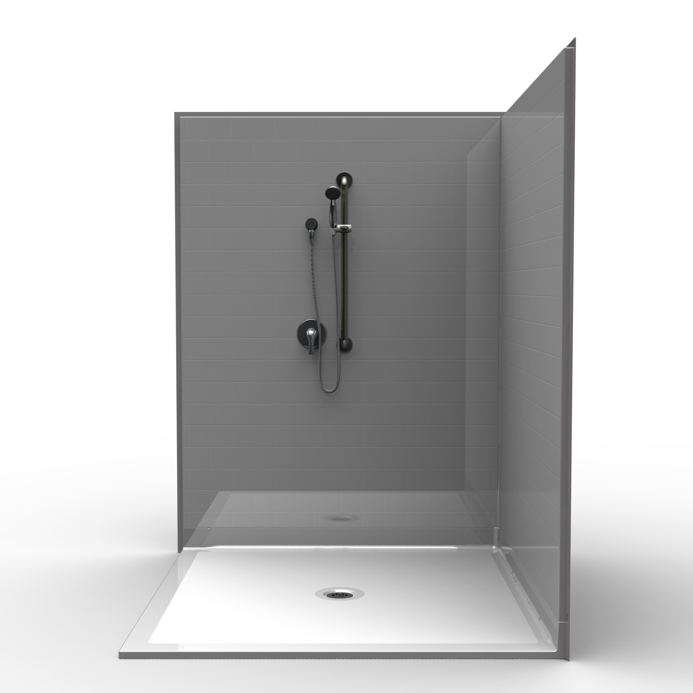 3LBSC6060FB1B.png Barrier Free Corner Shower