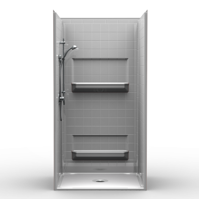 4LRS4236B5T-400x400-1.png Barrier Free Shower - Four Piece 42x36 - Real Tile Look