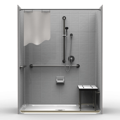 ADA Roll-In Shower