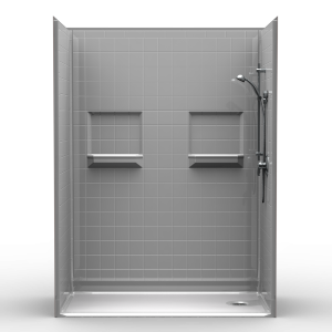 5LRS6030E75B-300x300.png Barrier Free Shower - Five piece 60x30 - Real Tile Look