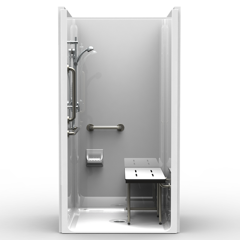LSS4238A5B ADA Transfer Shower - One Piece 42x38 - Smooth Wall Look